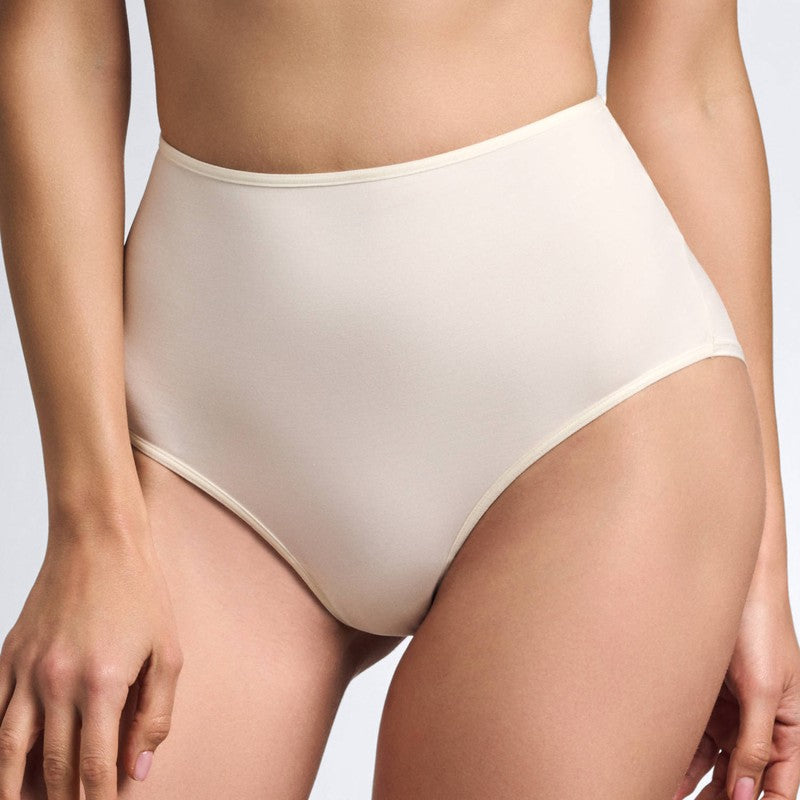 Calcinha cintura alta Dame de Paris Ivory