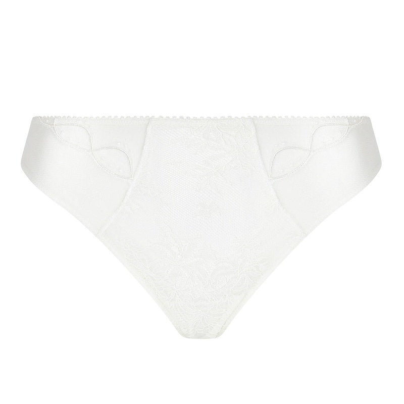 Calcinha Cueca chique Bellissime Amour Ecru Nacre