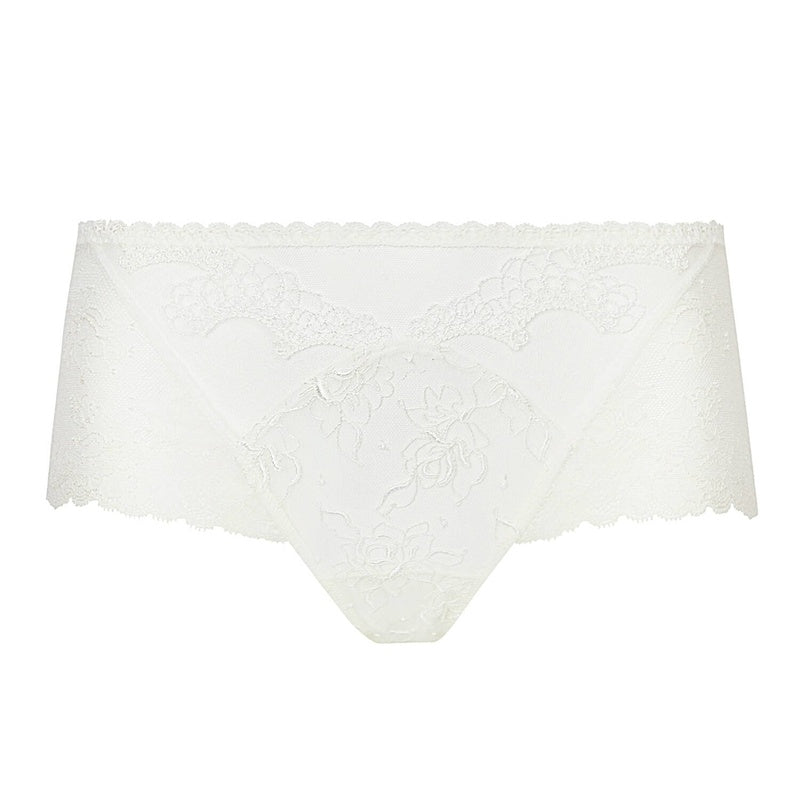 Calcinha Renda Hipster Princesse Iris Ecru Nacre