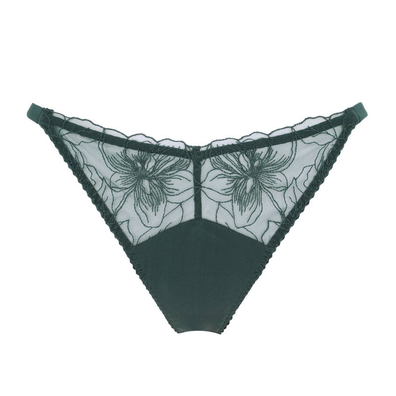Calcinha Cueca aberta de Seda Eva Green