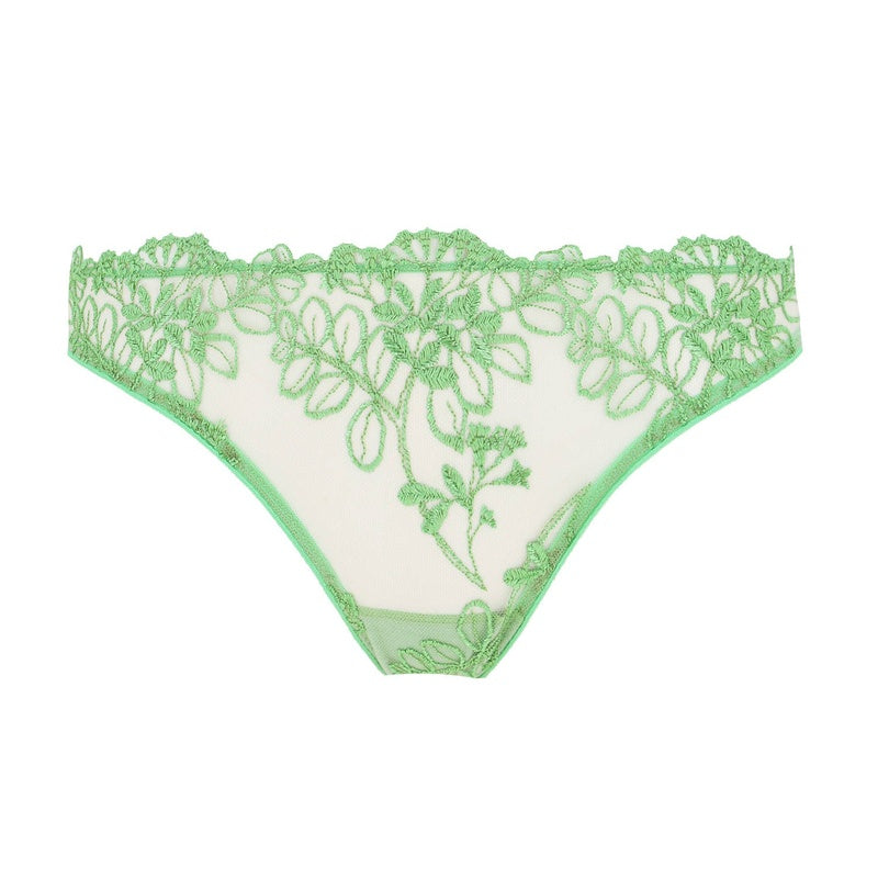 Calcinha Breve Jardin des Tuileries Verde Claro