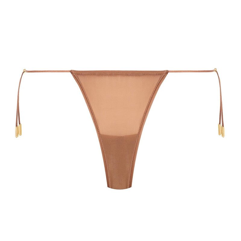 Calcinha Mini Fio Dental French Kiss Light Sienna