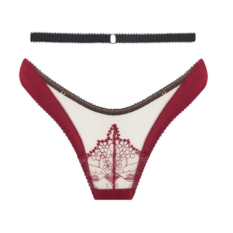 Calcinha Cintura Alta Nikki Red