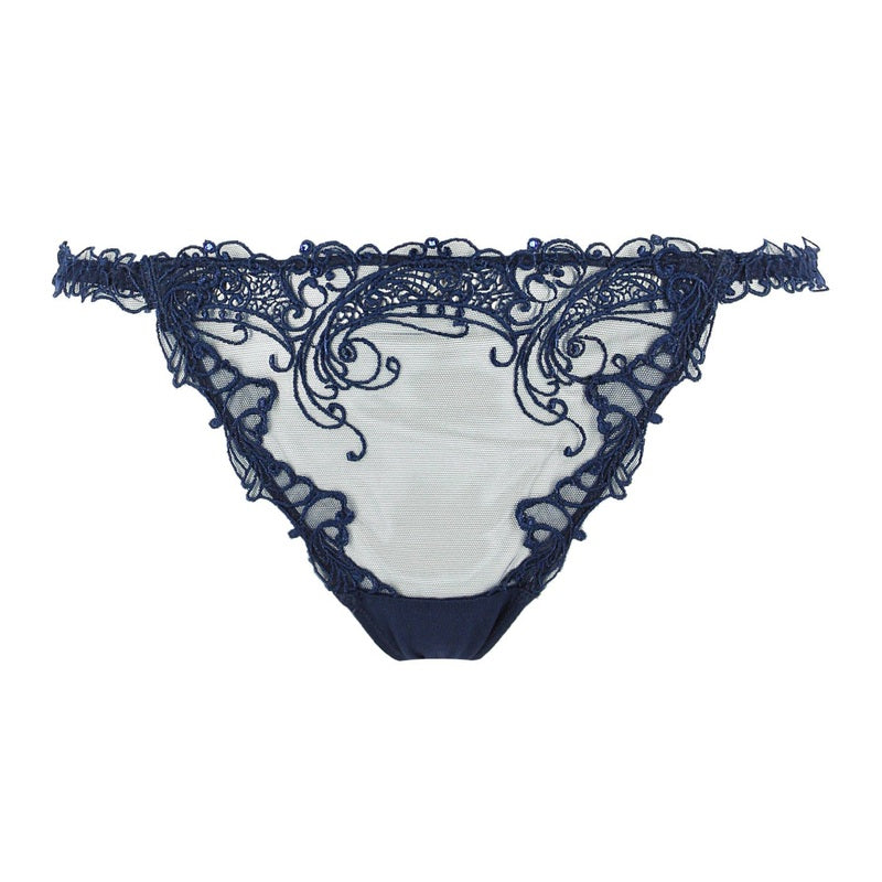 Calcinha Sexy mini Fio Dental Soir de Venise Bleu Venise