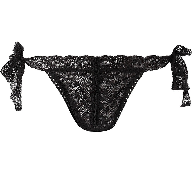 Calcinha Cueca aberta em Renda Boite à Désir