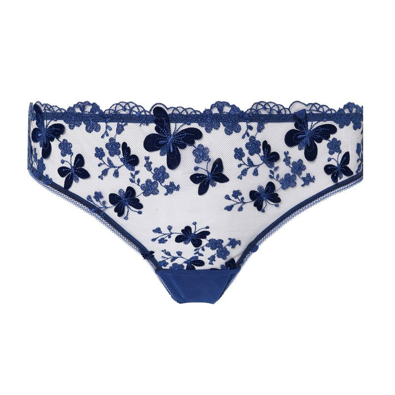 Calcinha Fio Dental Papillon Marinho