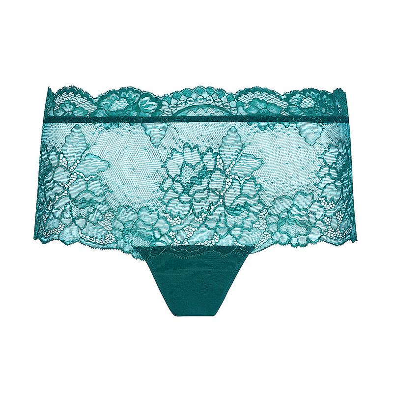 Calcinha Renda Hipster Sublime en Dentelle Vert Princesse