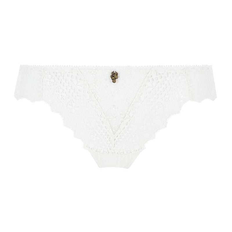 Calcinha Fio Dental de Renda Cassiopée Silk