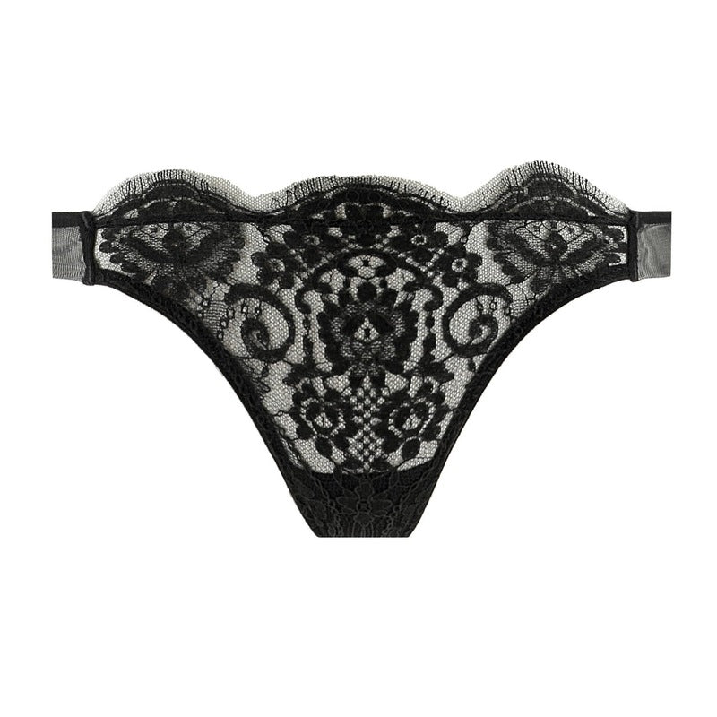 Calcinha Fio Dental Flor de Lis