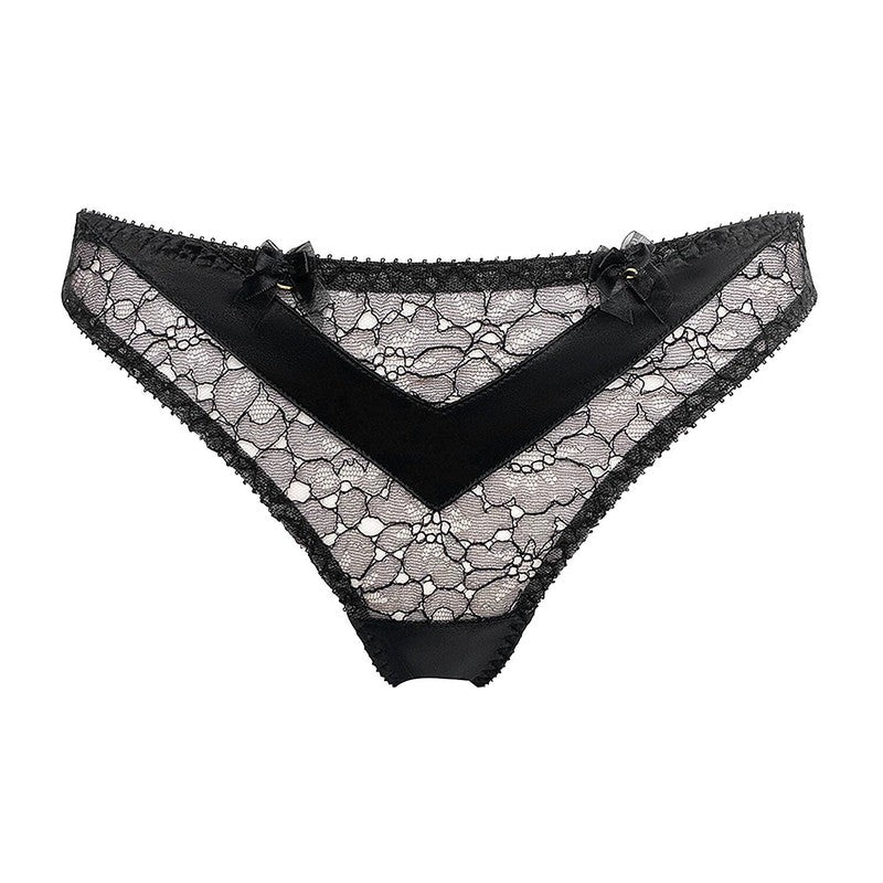 Calcinha Fio Dental de Renda Lyvie