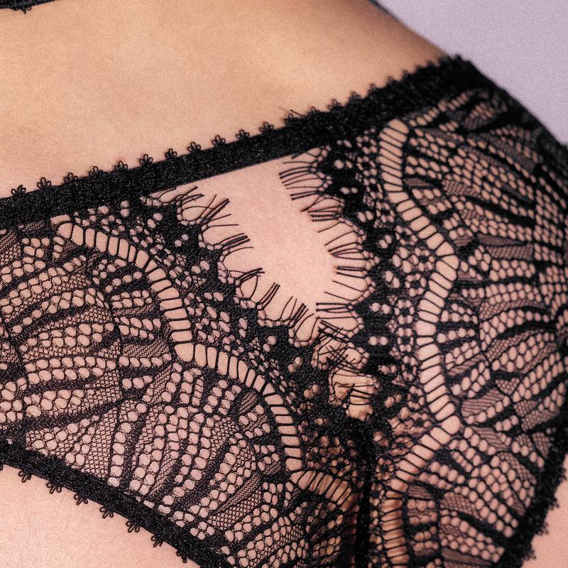 Calcinha Cueca de Renda Accroche Coeur