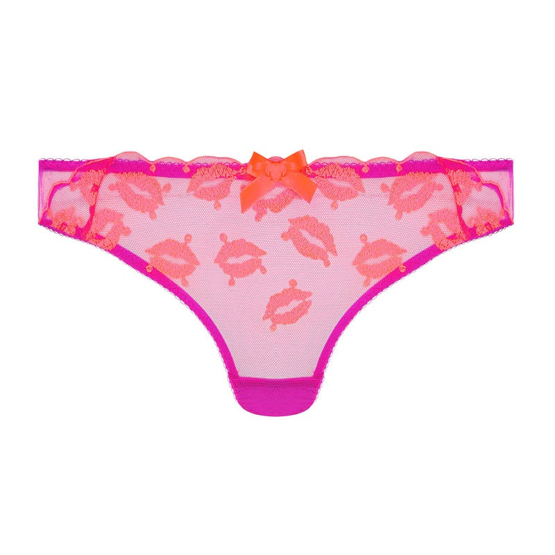 Calcinha Cueca Ottiliee MagentaNéon Laranja