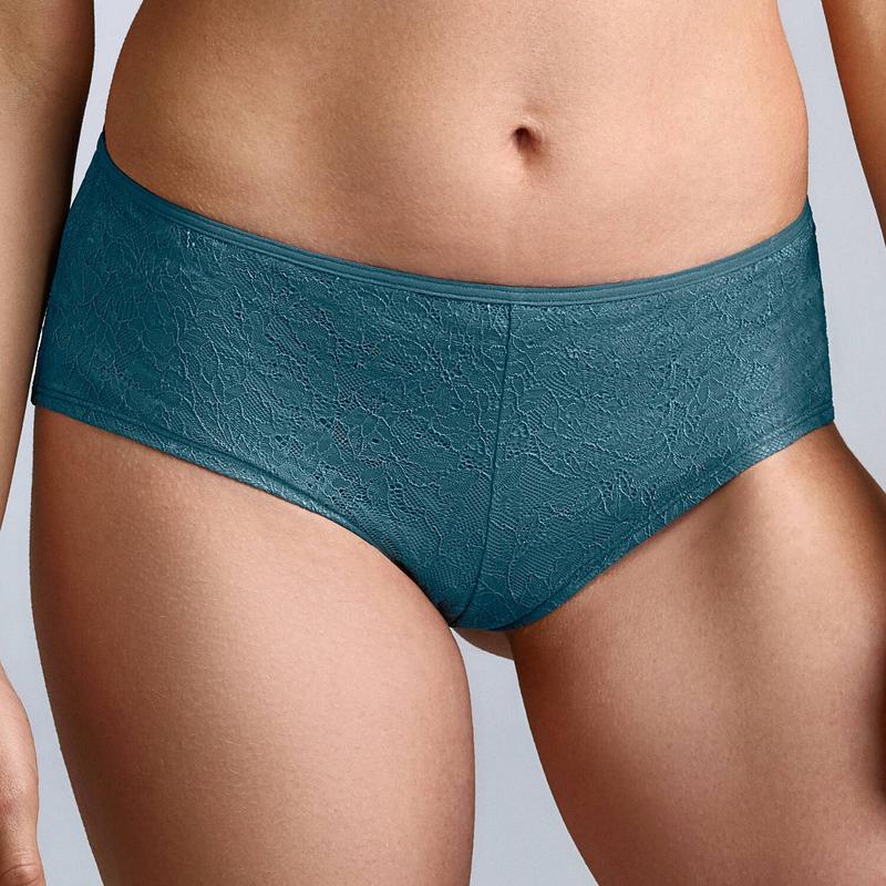 Calcinha Hipster Space Odyssey Teal Lace