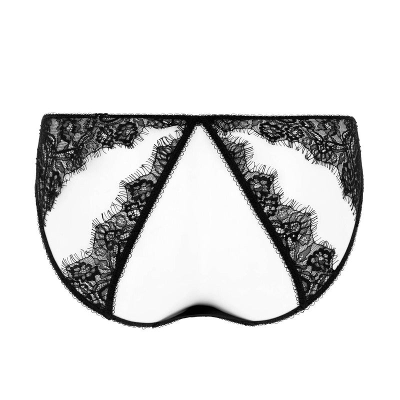 Calcinha aberta de Renda Glamcatcher vermelha passarela