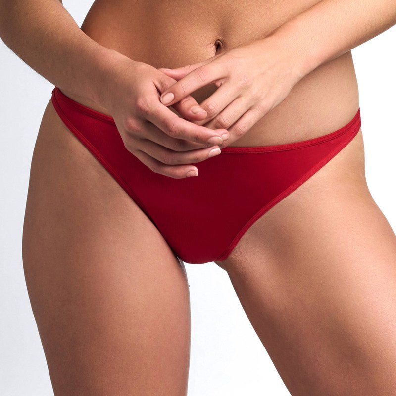 Calcinha Fio Dental Dame de Paris Vermelha