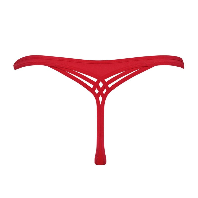 Calcinha Fio Dental Dame de Paris Vermelha