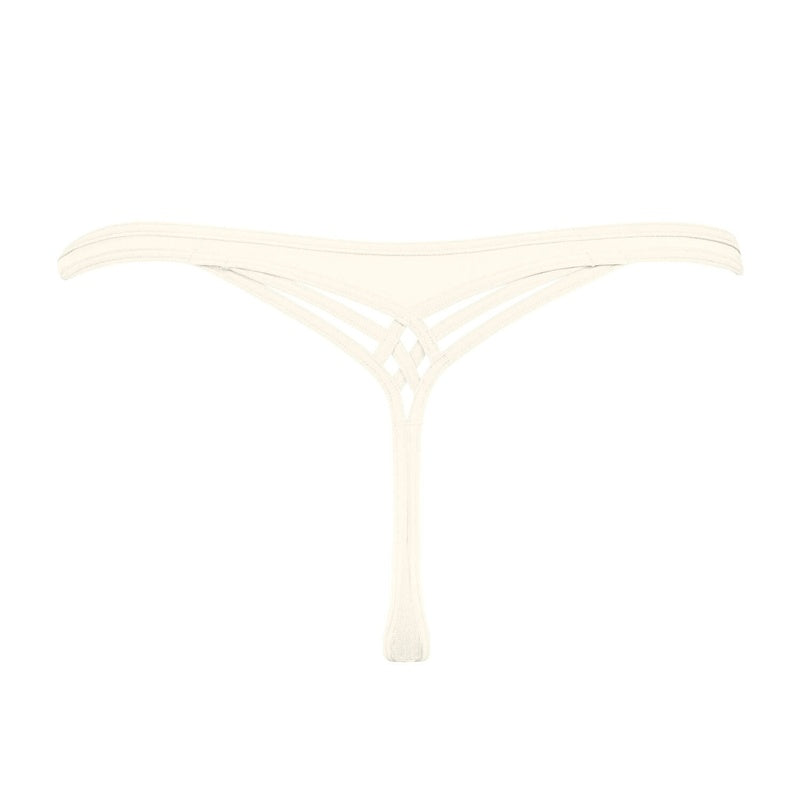Calcinha Fio Dental Dame de Paris Marfim