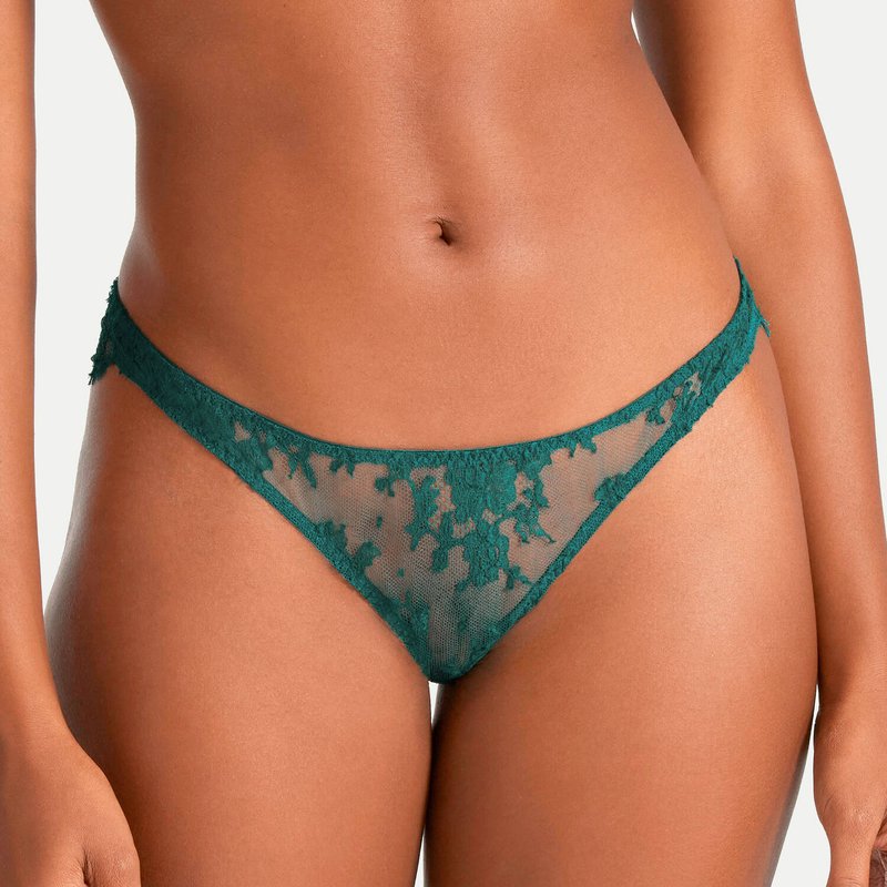 Calcinha de Renda Nilima Teal