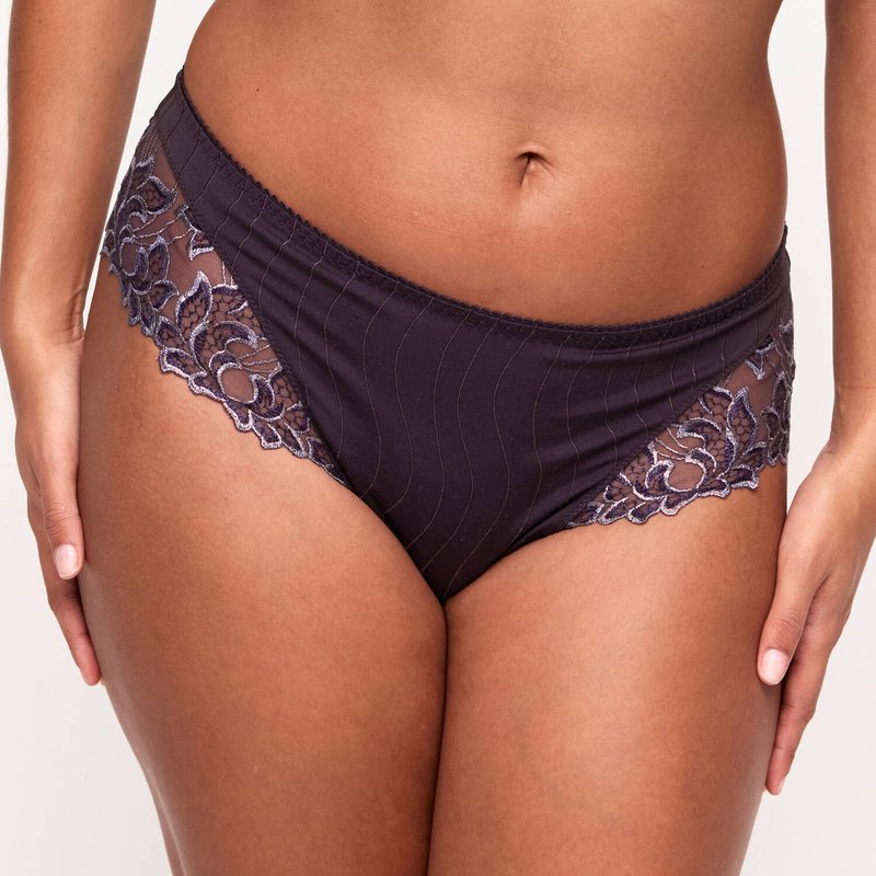 Calcinha Luxuosa jóia moderna de Ametista de Deauville