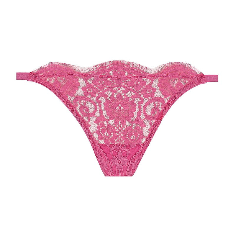 Calcinha Fio Dental de Renda Uma noite em Marrakech Cyclamen