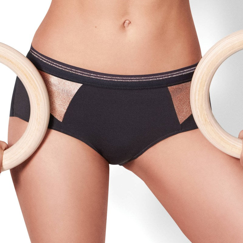 Calcinha Moderno esportivo Initiale Gris Intense