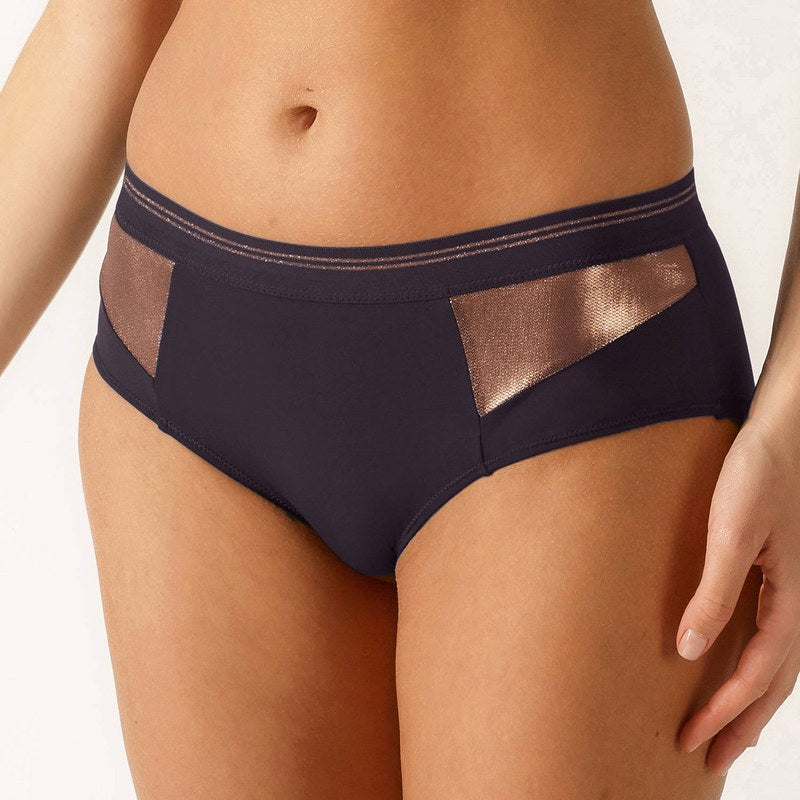 Calcinha Moderno esportivo Initiale Gris Intense