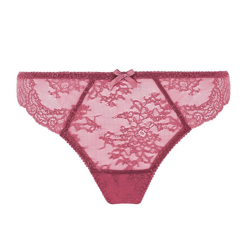Calcinha Fio Dental de Renda Danse des Sens Amoreira
