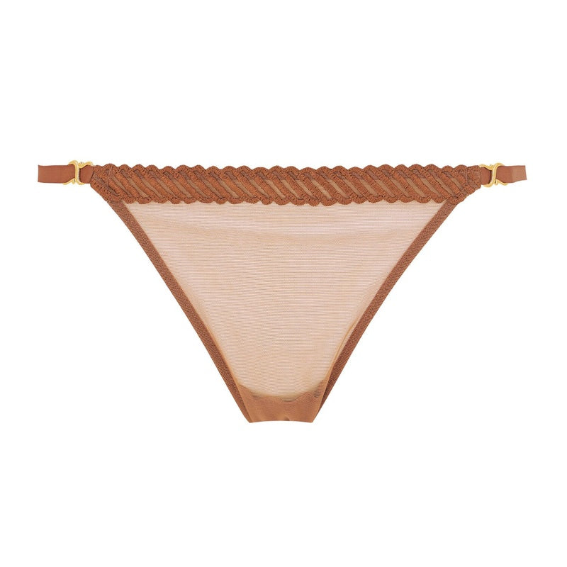 Calcinha Breve mini-cor Sheer Emotion Honey