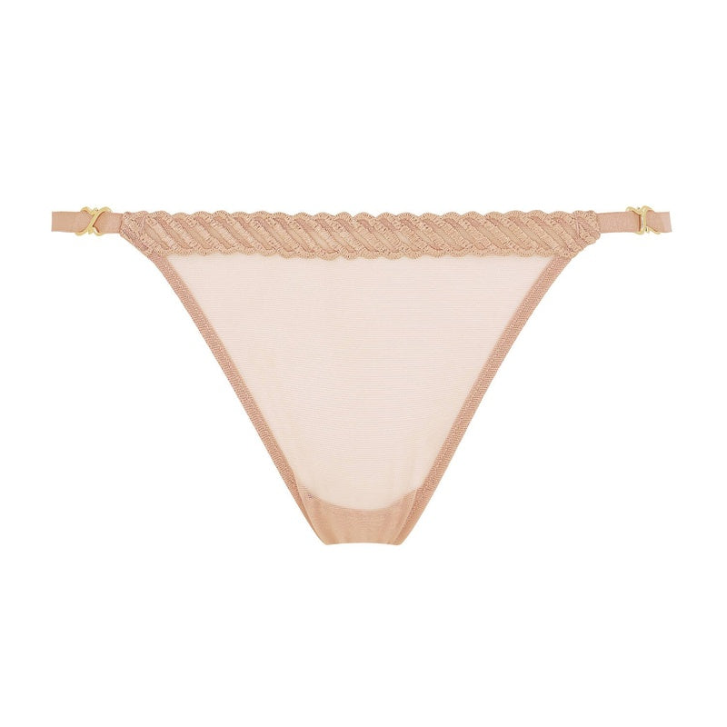 Calcinha Breve mini-cor Sheer Emotion Sand
