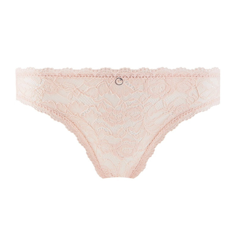 Calcinha Renda Fio Dental Rosessence Care Nude dEté