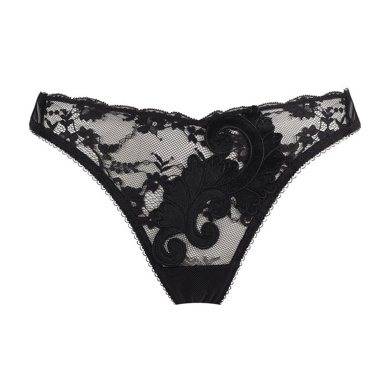 Calcinha Fio Dental de Renda Velveteese