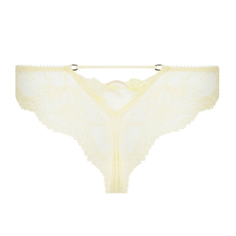Calcinha Fio Dental de Renda Frisson dOr Or Rose
