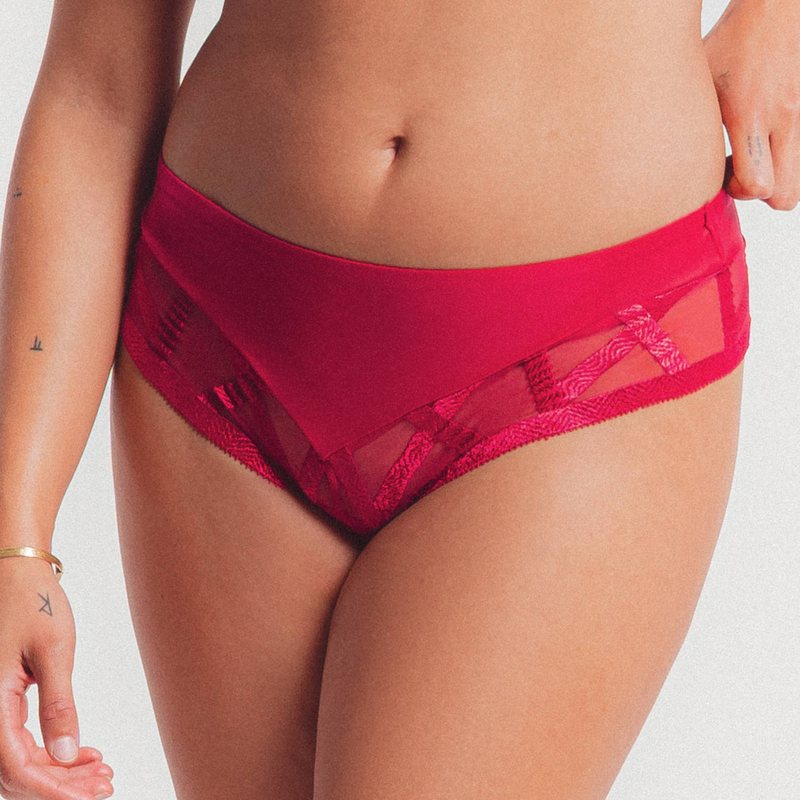 Calcinha Hipster brasileiro Série Rouge à Lèvres