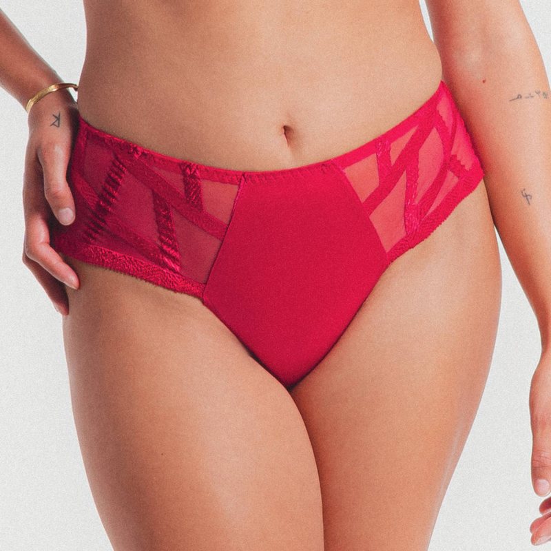 Calcinha Hipster Série Rouge à Lèvres