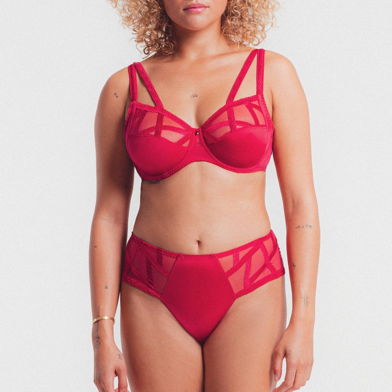 Calcinha Hipster Série Rouge à Lèvres