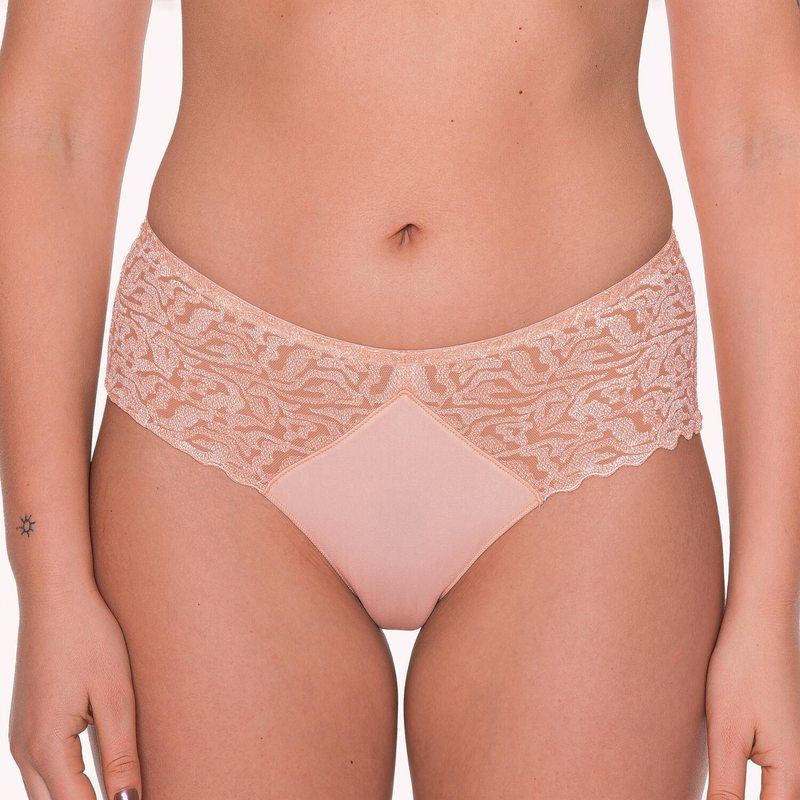 Calcinha Hipster Electric Waves Nude