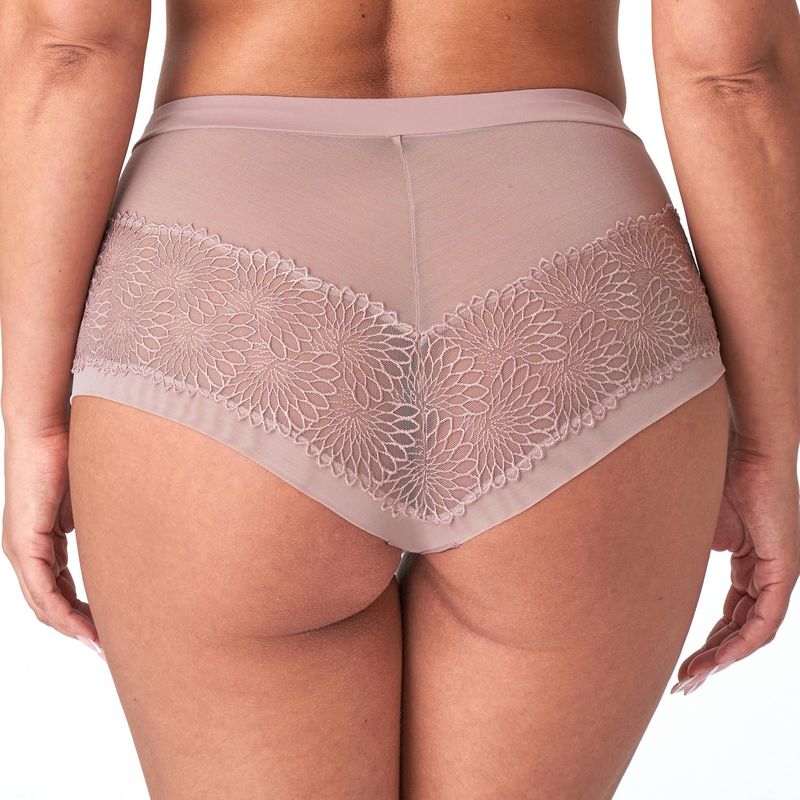 Calcinha Hipster de cintura alta Sophora Bois de Rose