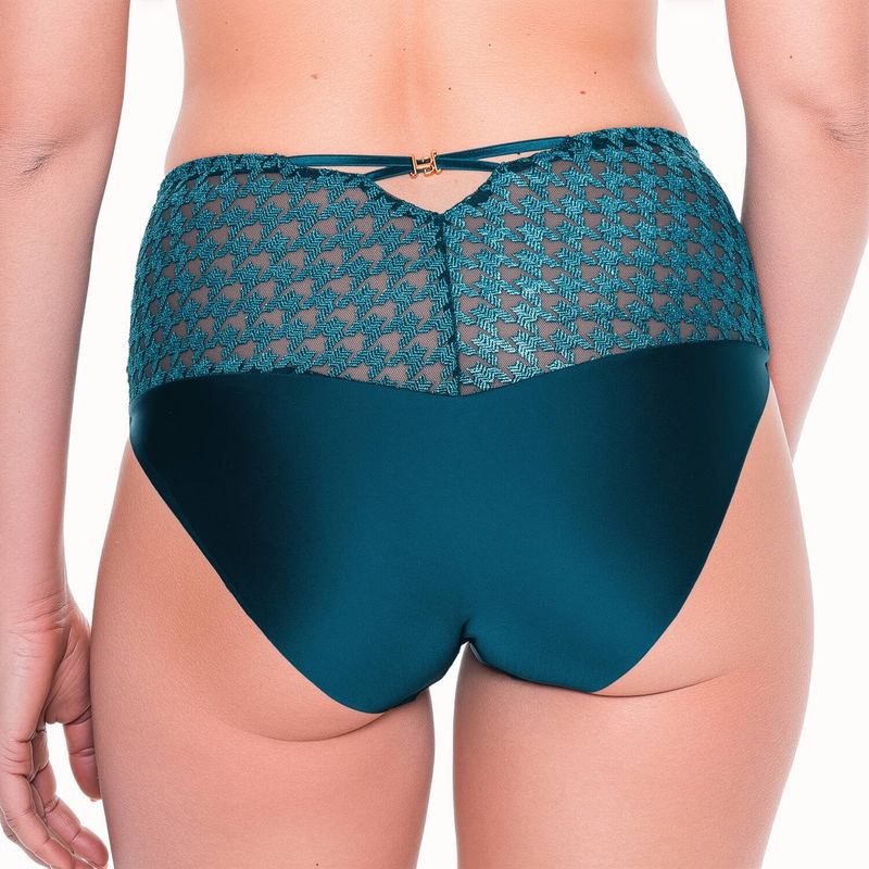Calcinha cintura alta Tailor Néon Botanica
