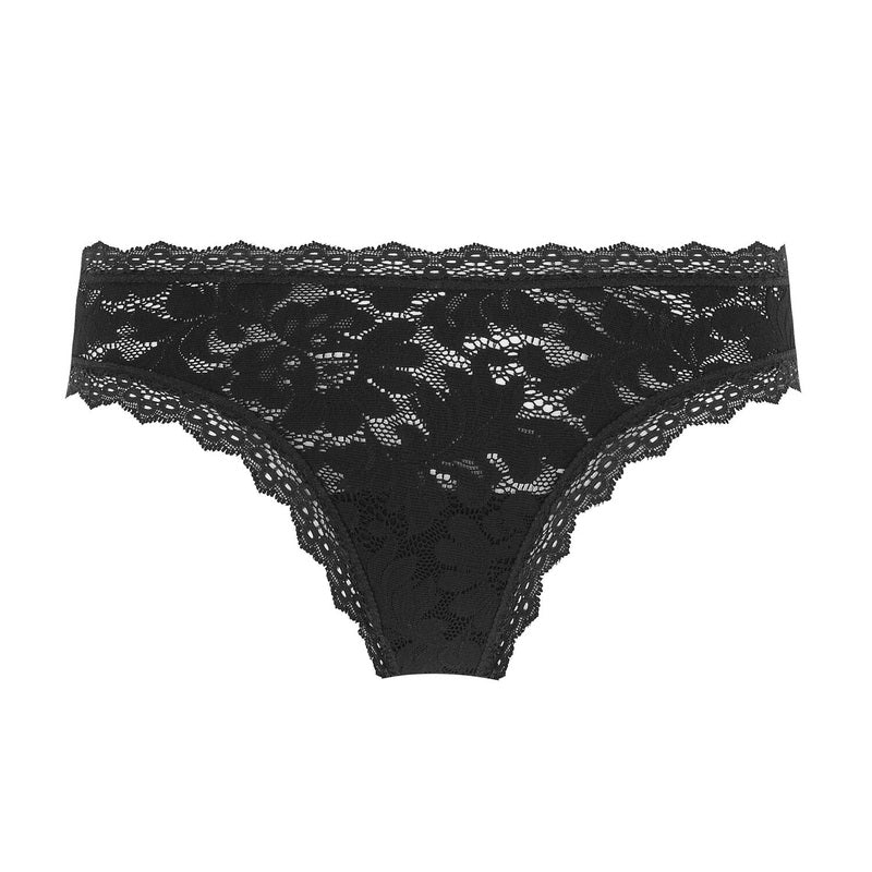 Calcinha Fio Dental de Renda Elika Dentelle