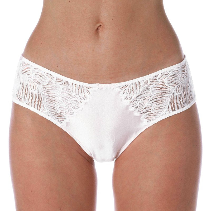 Calcinha Renda Hipster Bianca Seta