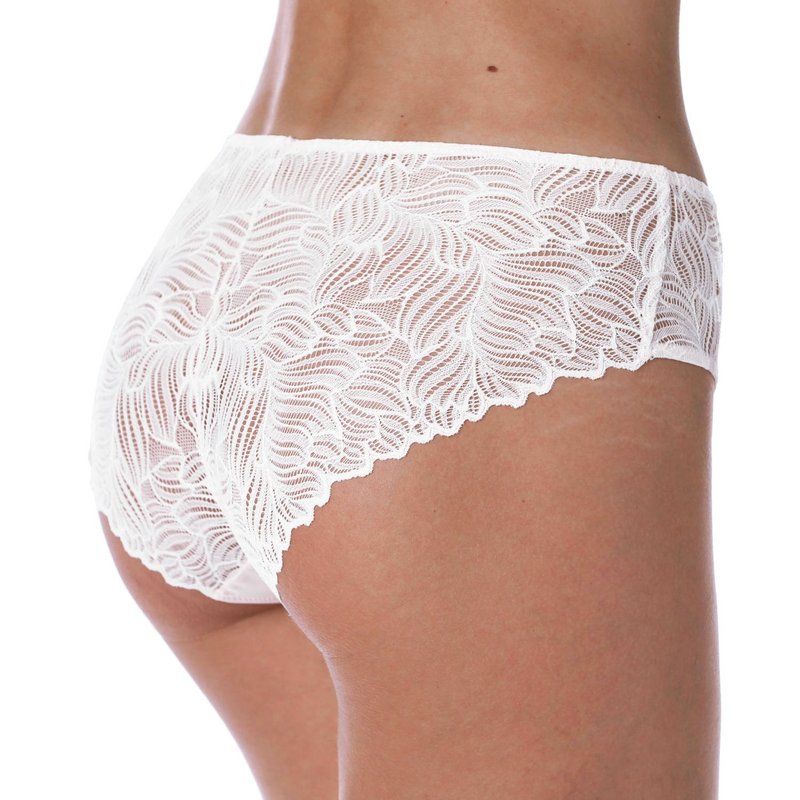 Calcinha Renda Hipster Bianca Seta