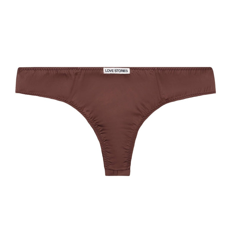 Calcinha Brasileira Carl Terra Castanho escuro