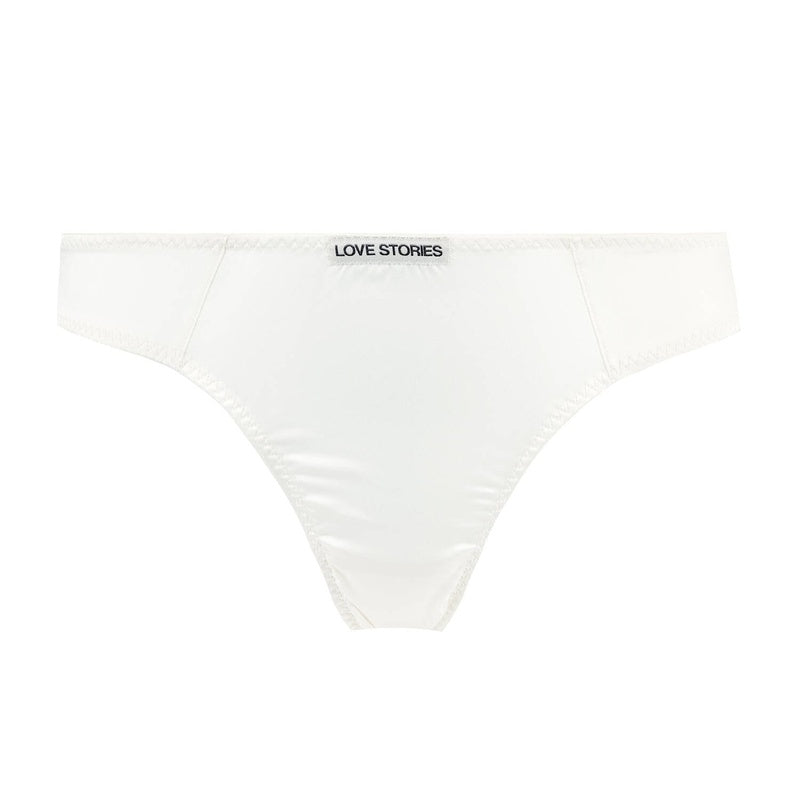Calcinha Fio Dental de cetim Carl Essentials