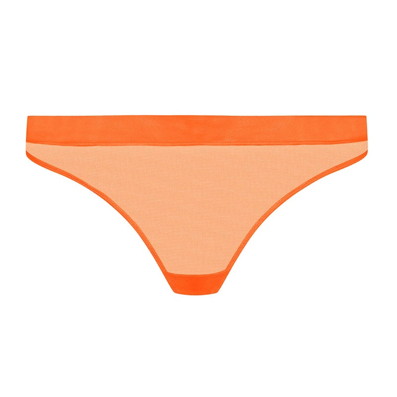 Calcinha Brief Corps à Corps Néon Orange Fluo