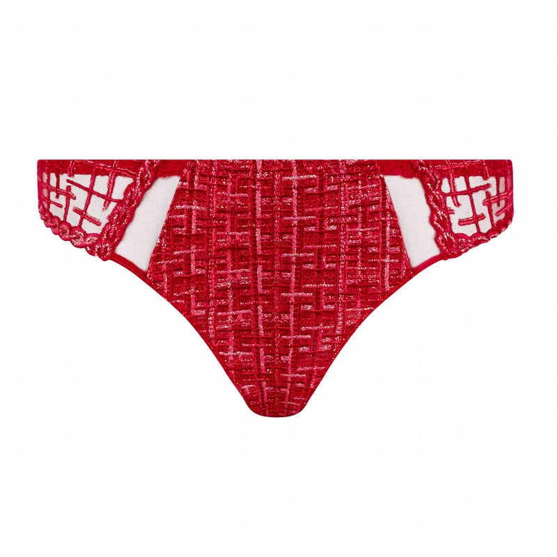 Calcinha Fio Dental Tweegy Rouge à Lèvres