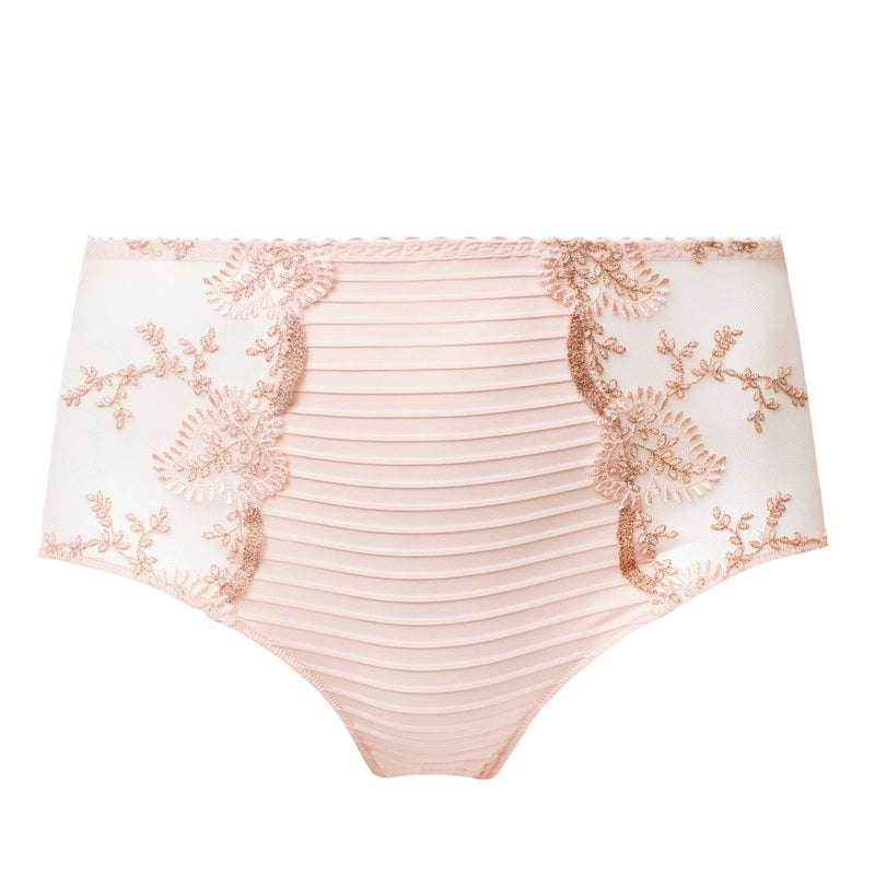 Calcinha cintura alta Élise Nude Rose