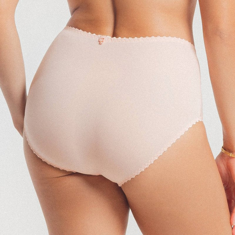 Calcinha cintura alta Élise Nude Rose