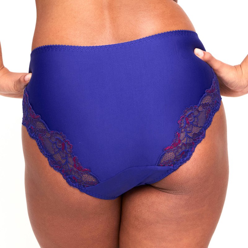Calcinha cintura alta Madison Blueberry Kiss