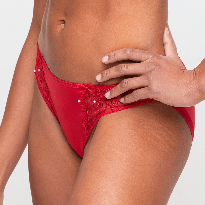 Calcinha Brasileira Jane True Red
