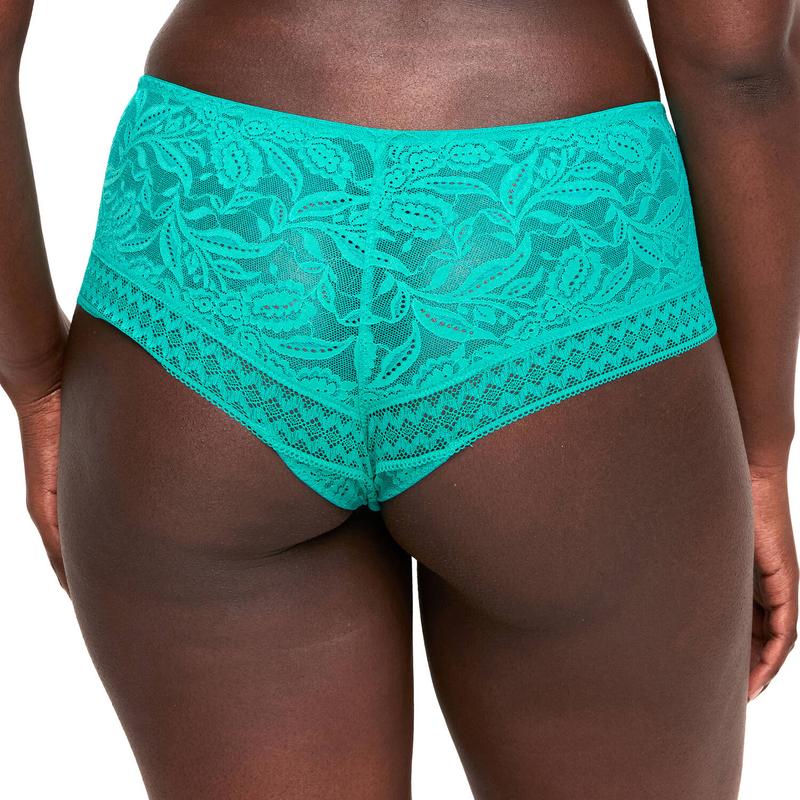 Calcinha Renda Hipster Palermo Sunny Teal